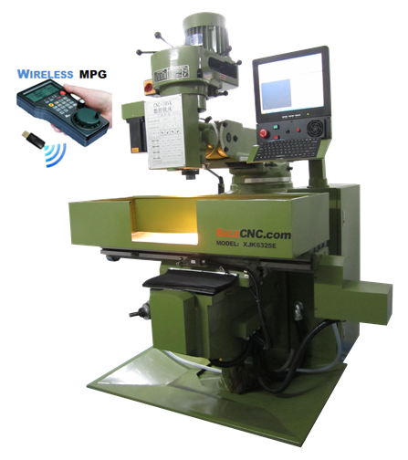 CNC Milling Machine CM1270 NCs with Wireless MPG