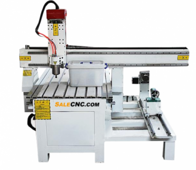 CNC Router Milling aXJ6090-LXR with Extended Rotary