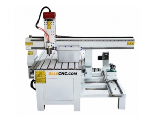 cnc router milling รุ่น axj6090-lxr & extended rotary